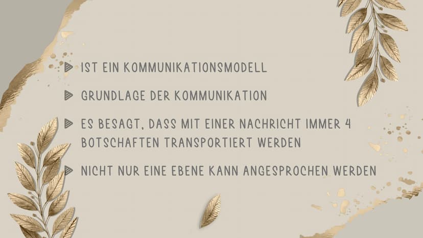 DAS
Vier-Ohren-Modell Inhaltsverzeichnis
01
GRUNDLAGEN
03
KOMMUNIKATIONSQUADRAT
02
FRIEDEMANN SCHULZ VON THUN
04
BEISPIEL 01
Grundlagen IST 