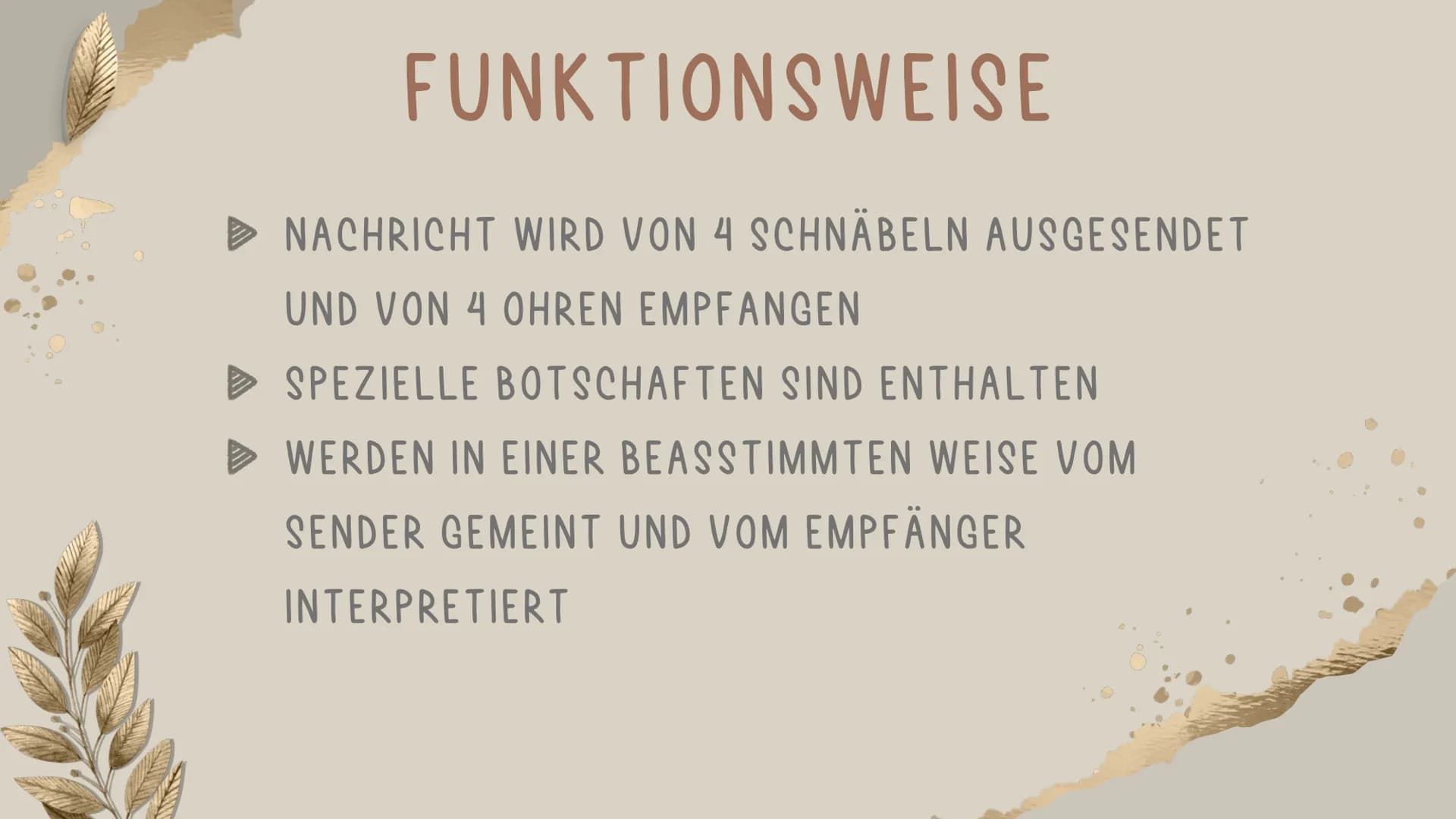 DAS
Vier-Ohren-Modell Inhaltsverzeichnis
01
GRUNDLAGEN
03
KOMMUNIKATIONSQUADRAT
02
FRIEDEMANN SCHULZ VON THUN
04
BEISPIEL 01
Grundlagen IST 