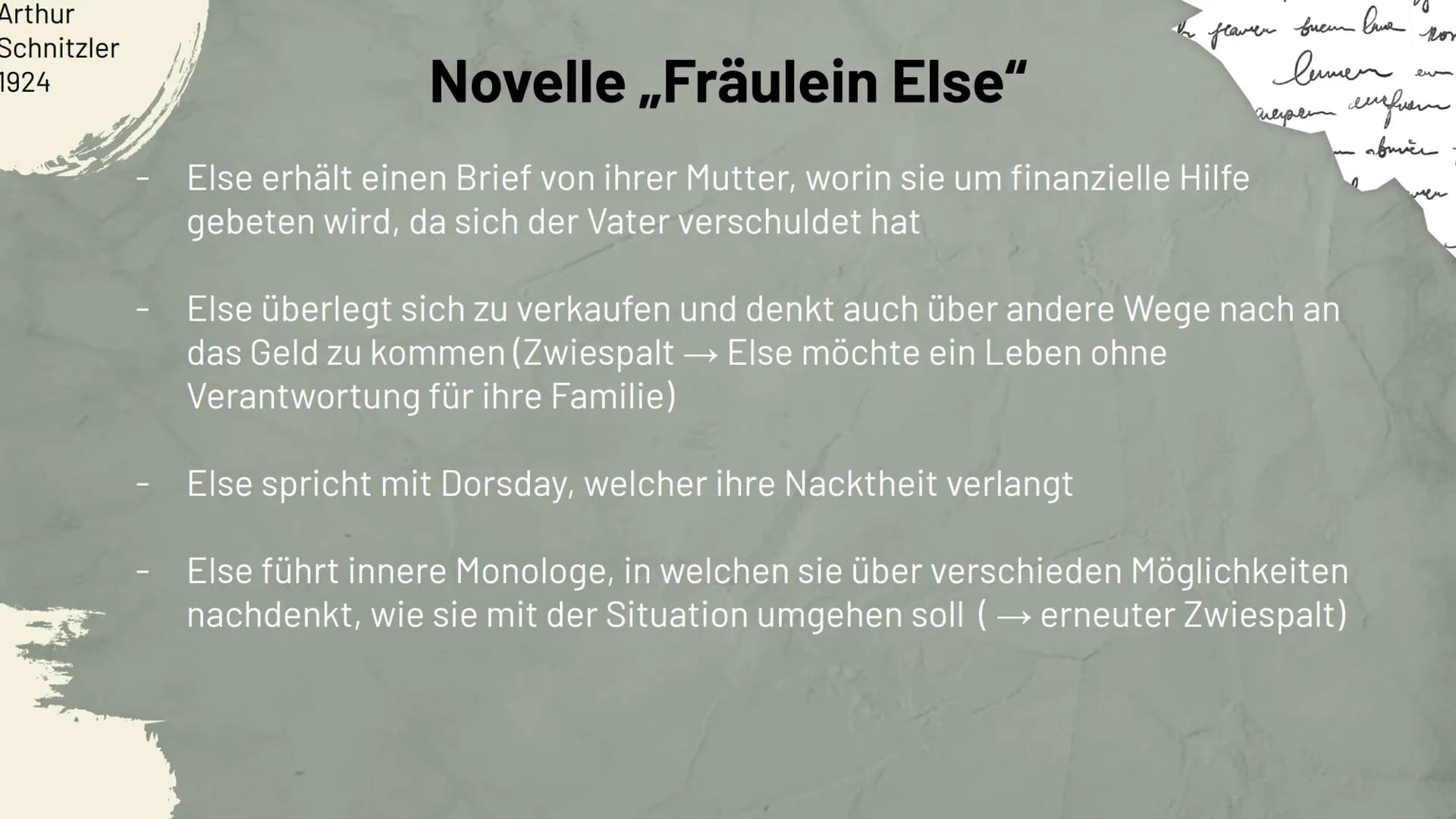 Buchners Schulbibliothek der Moderne
ARTHUR SCHNITZLER
FRÄULEIN ELSE
TEXT & KOMMENTAR
Literatur und
Sprache um
1900
Neue Ausdrucksformen der