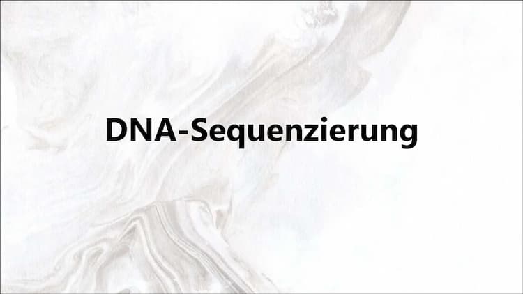 Know DNA-Sequenzierung thumbnail