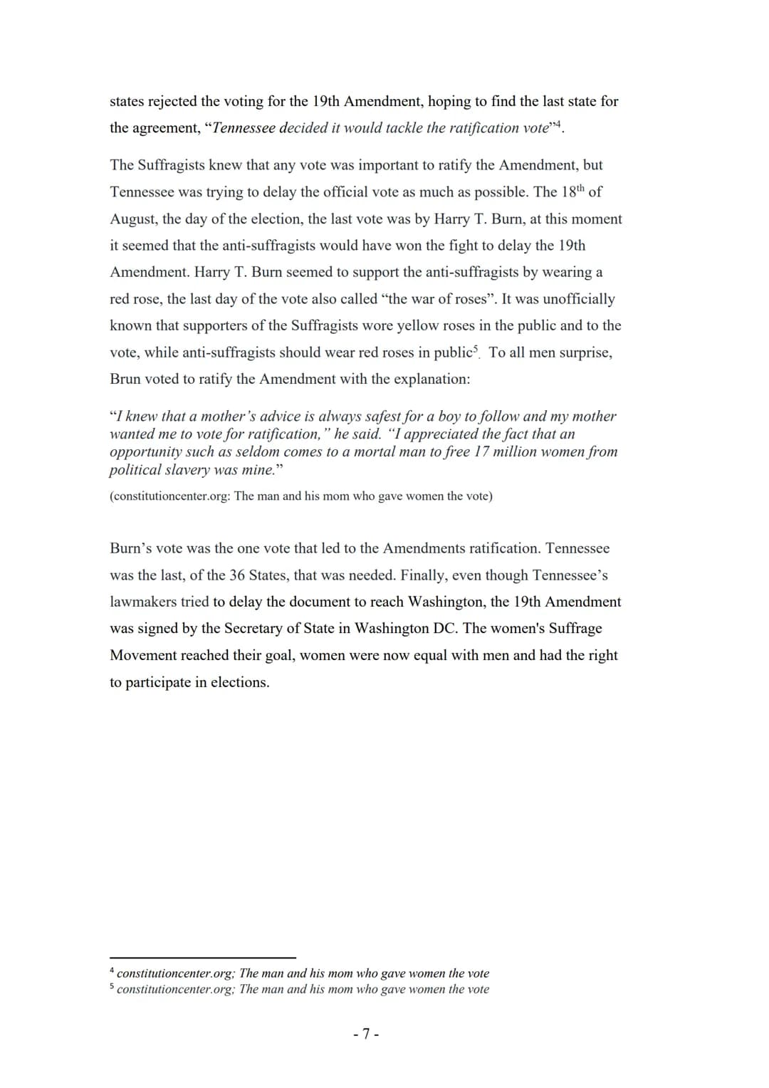 Gesamtschule
Gesamtschule
Sekundarstufe II
Q1
Schuljahr 2021/2022
Author:
Term Paper
The Suffragette Movement
How did the Suffragette moveme