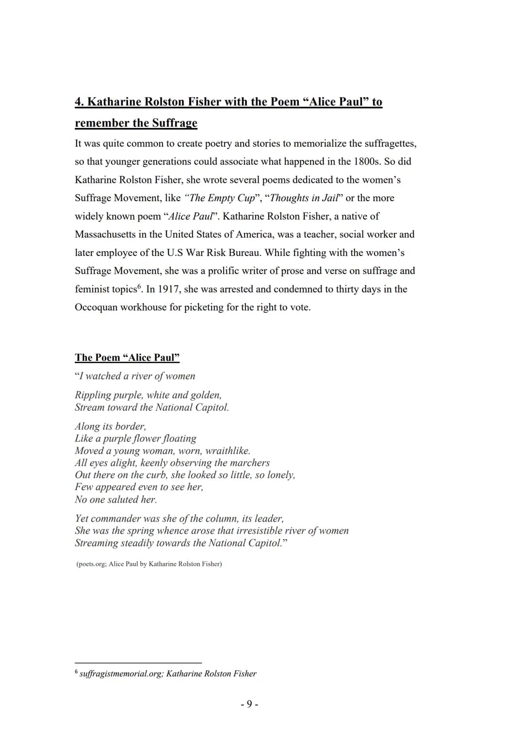 Gesamtschule
Gesamtschule
Sekundarstufe II
Q1
Schuljahr 2021/2022
Author:
Term Paper
The Suffragette Movement
How did the Suffragette moveme