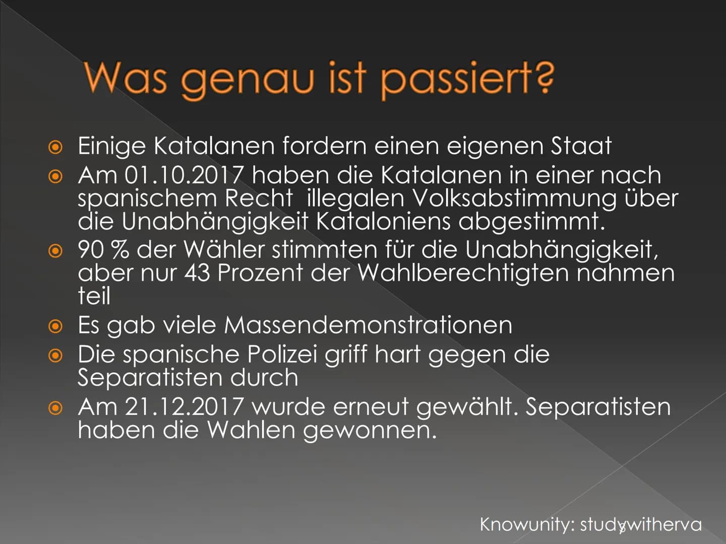 Katalonien
Soll Katalonien unabhängig werden?
Knowunity: studywitherva Inhaltsverzeichnis
• Wo liegt Katalonien?
O Wichtige Informationen
Wa