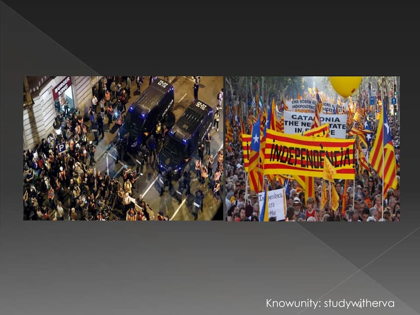 Katalonien
Soll Katalonien unabhängig werden?
Knowunity: studywitherva Inhaltsverzeichnis
• Wo liegt Katalonien?
O Wichtige Informationen
Wa