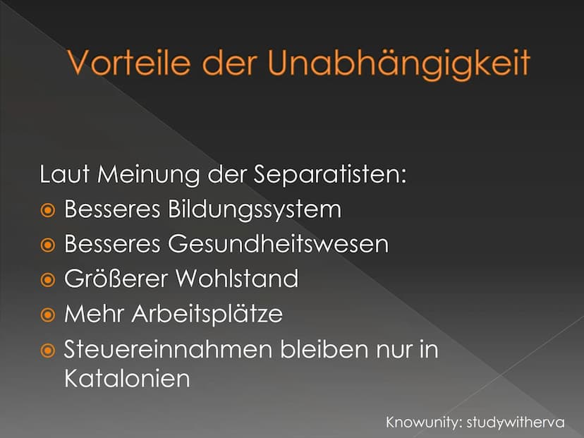 Katalonien
Soll Katalonien unabhängig werden?
Knowunity: studywitherva Inhaltsverzeichnis
• Wo liegt Katalonien?
O Wichtige Informationen
Wa