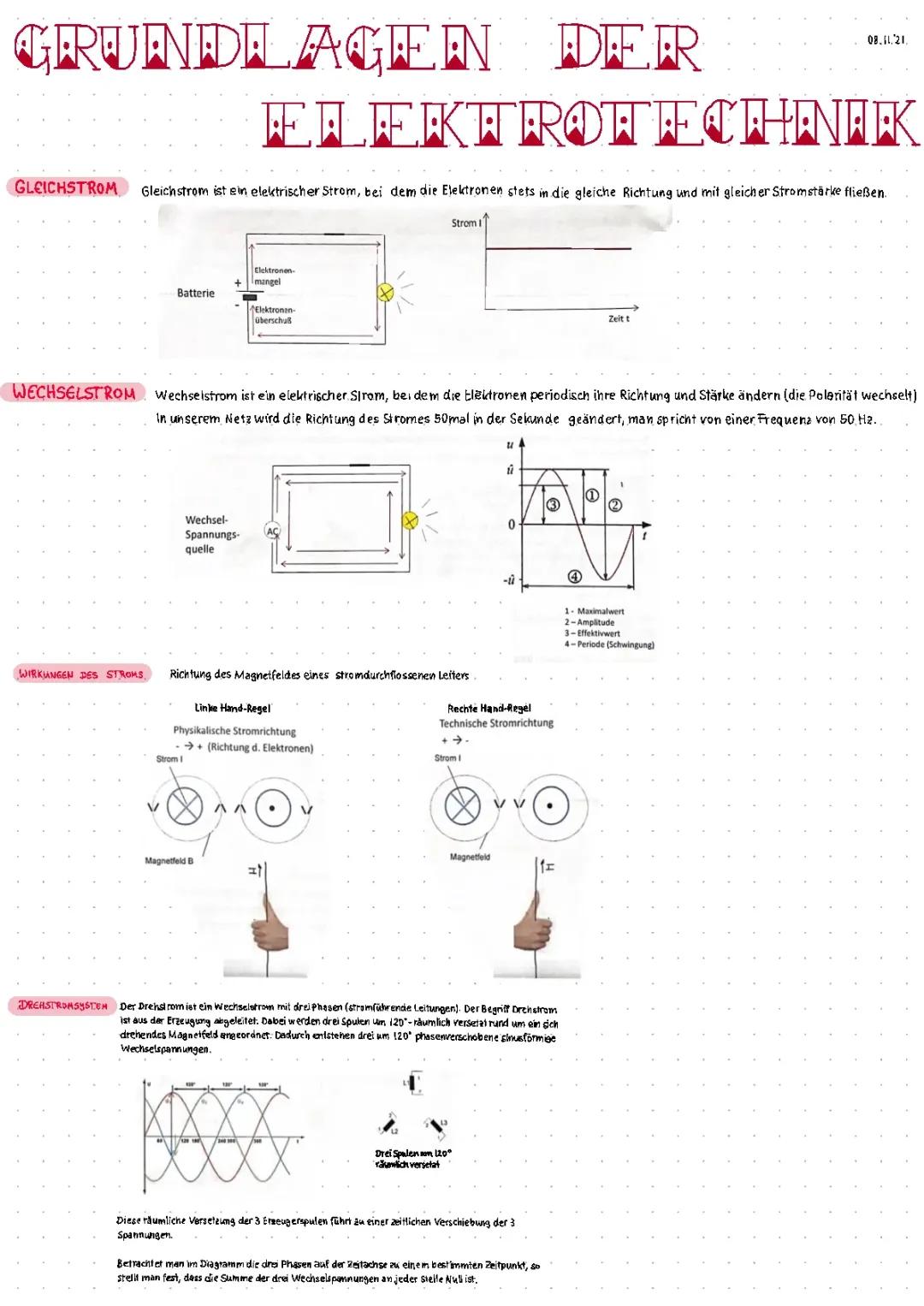 Grundlagen der Elekrrotechnik