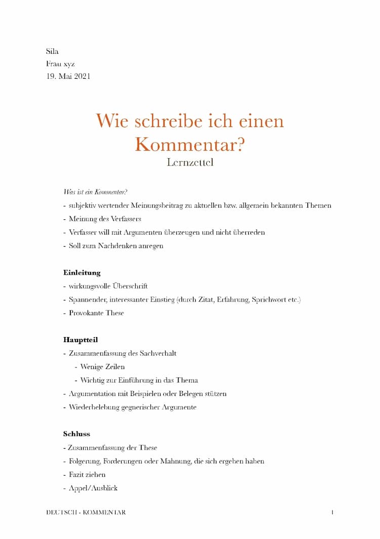 Know Kommentar schreiben  thumbnail
