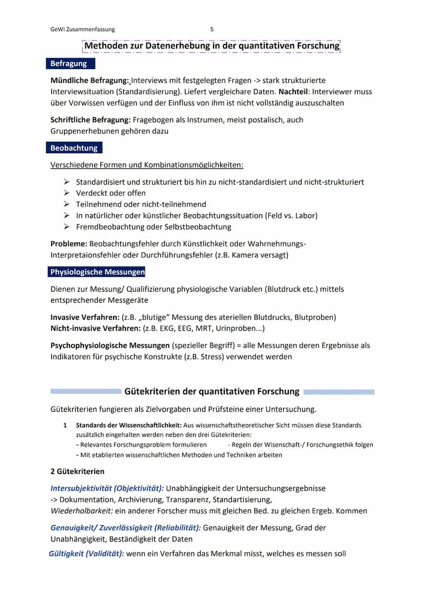 GeWi Zusammenfassung
Lernbereich 1: Wissenschaftlich arbeiten
Was ist Wissenschaft?
Wissenschaft (als Lehre)
Besteht aus: - Verortung (z.B. 