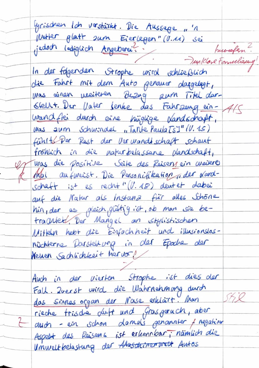 Deutsch Grundkurs 12/1
Erste Kursarbeit 12/1: Analyse und Interpretation literarischer Texte
Arbeitszeit: drei Unterrichtsstunden inklusive 