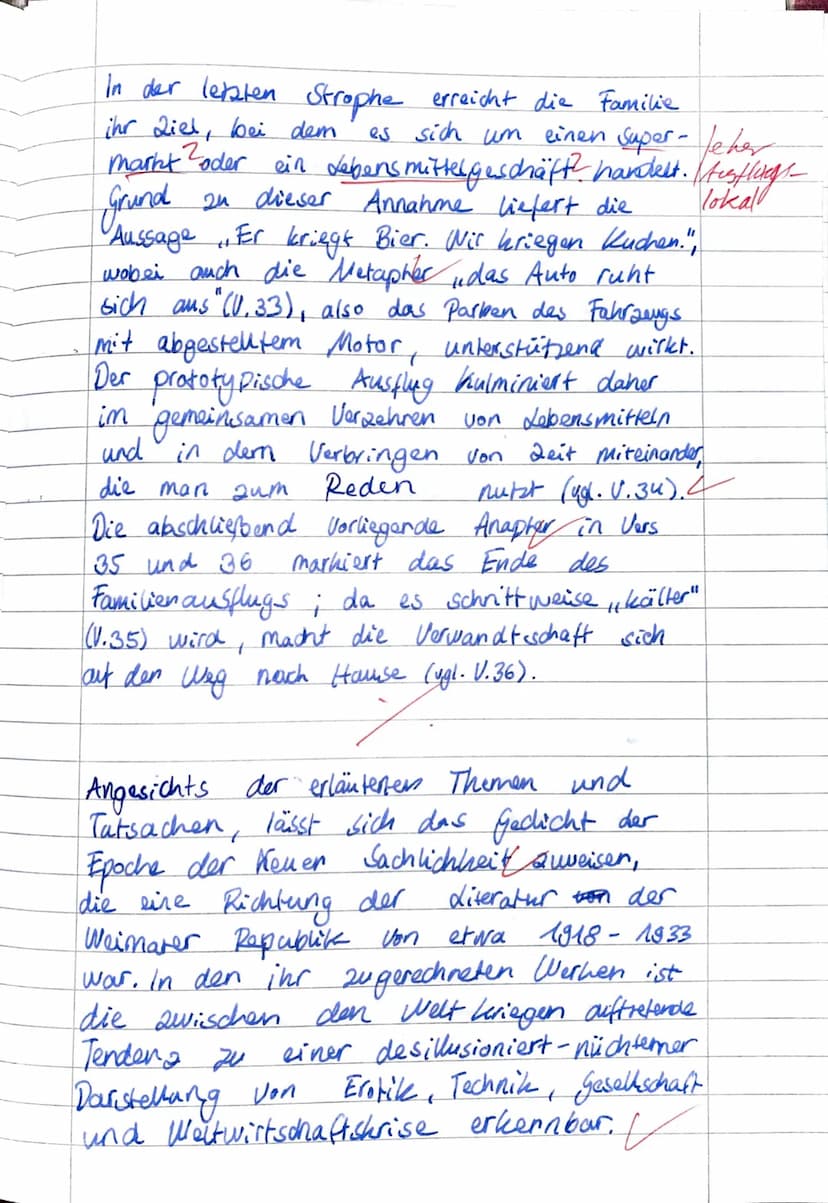 Deutsch Grundkurs 12/1
Erste Kursarbeit 12/1: Analyse und Interpretation literarischer Texte
Arbeitszeit: drei Unterrichtsstunden inklusive 