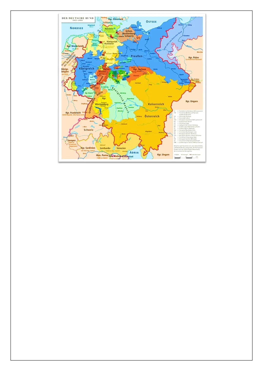 GE 21 Deutsche Katserreich TE
Der Norddeutsche Bund war ein Bundesstaat der deutschen Staaten nördlich der Mainlinie
unter Führung Preußens.