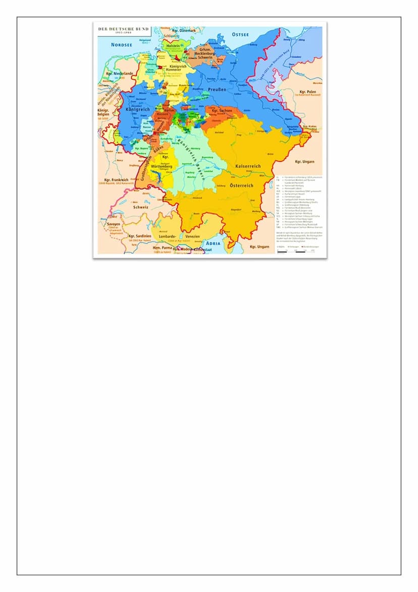 GE 21 Deutsche Katserreich TE
Der Norddeutsche Bund war ein Bundesstaat der deutschen Staaten nördlich der Mainlinie
unter Führung Preußens.