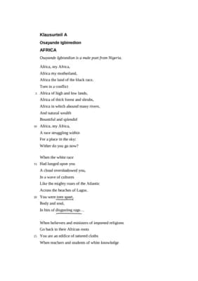 Know Poem-Analysis Nigeria thumbnail