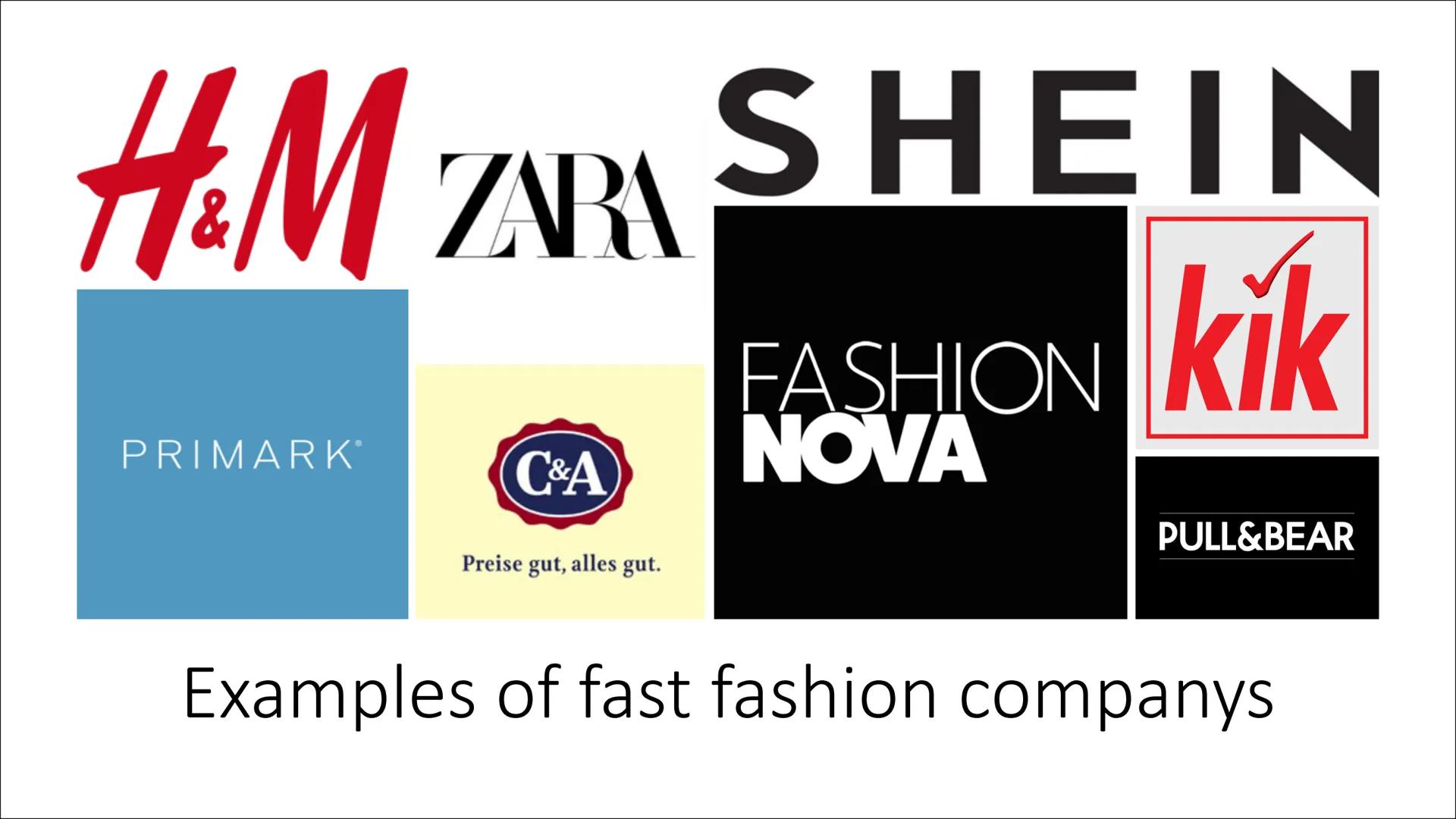FAST FASHION Outline
●
●
Impact on workers
• Impact on ecology
●
Who consumes fast fashion?
Alternatives to fast fashion
●
Definition
Exampl