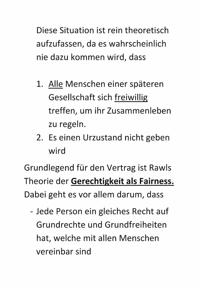 John Rawls Theorie der
Gerechtigkeit
Das
Gedankenexperiment:
- Menschen kommen auf freiwilliger Basis
zusammen, um ihr gesellschaftliches
Zu