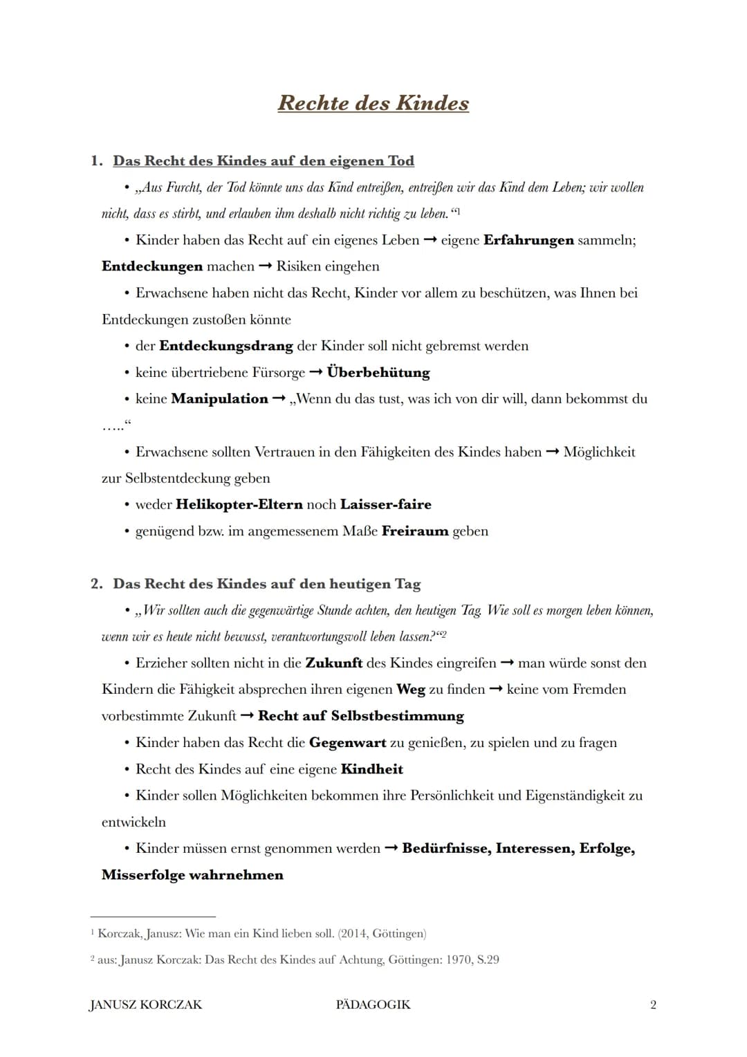 Refompädagoge Korczak
Janusz Korczak
Geburt: 1878
• wohlhabend, jüdischer Herkunft
• Arbeit in einer Kinderarztpraxis → Kinderarzt
• 1912: L
