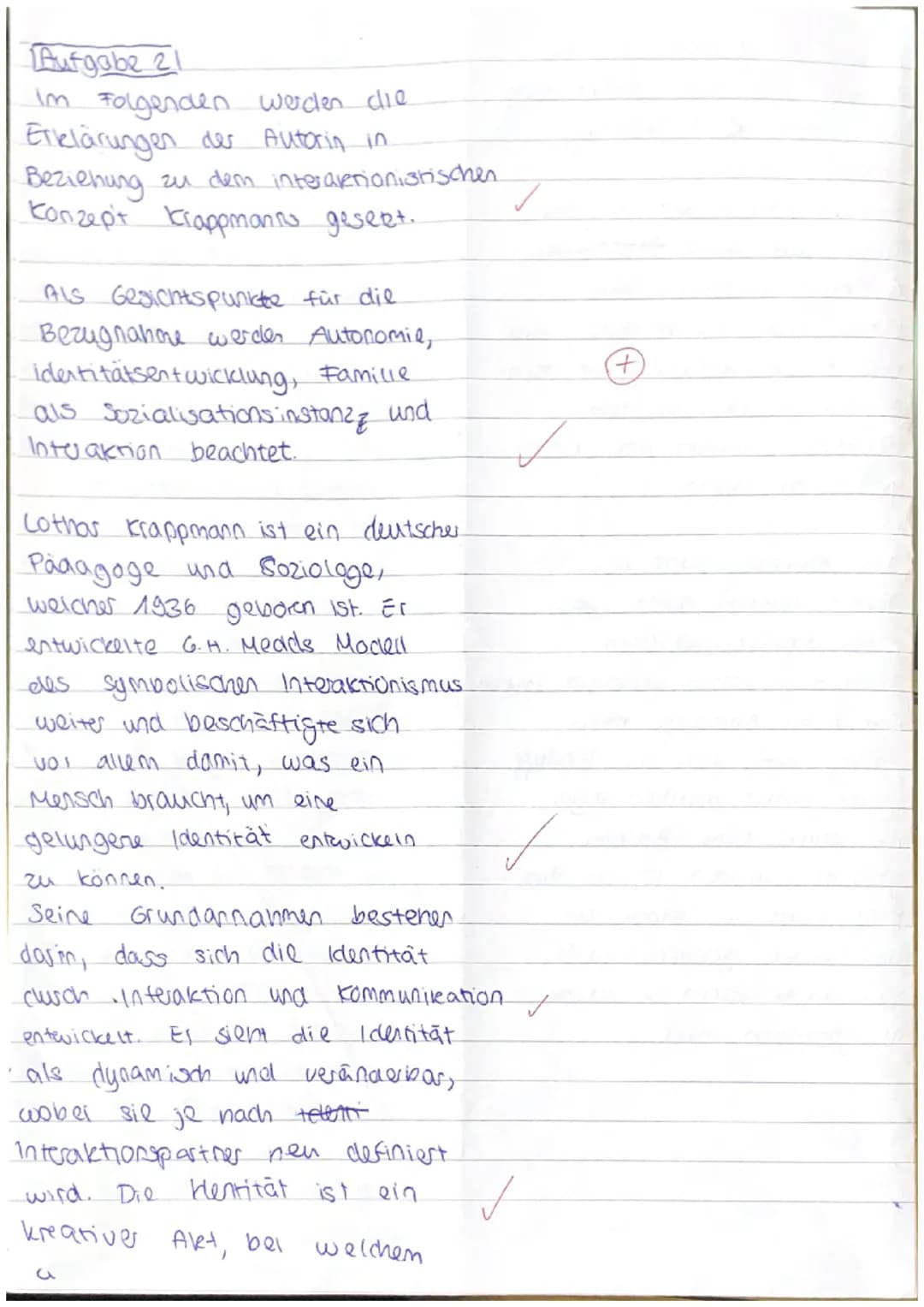 4. Klausur
Aufgaben:
1. Formulieren Sie den Hauptgedanken des Textes und geben Sie den Text strukturiert
wieder.
(18 Punkte)
2. Setzen Sie d