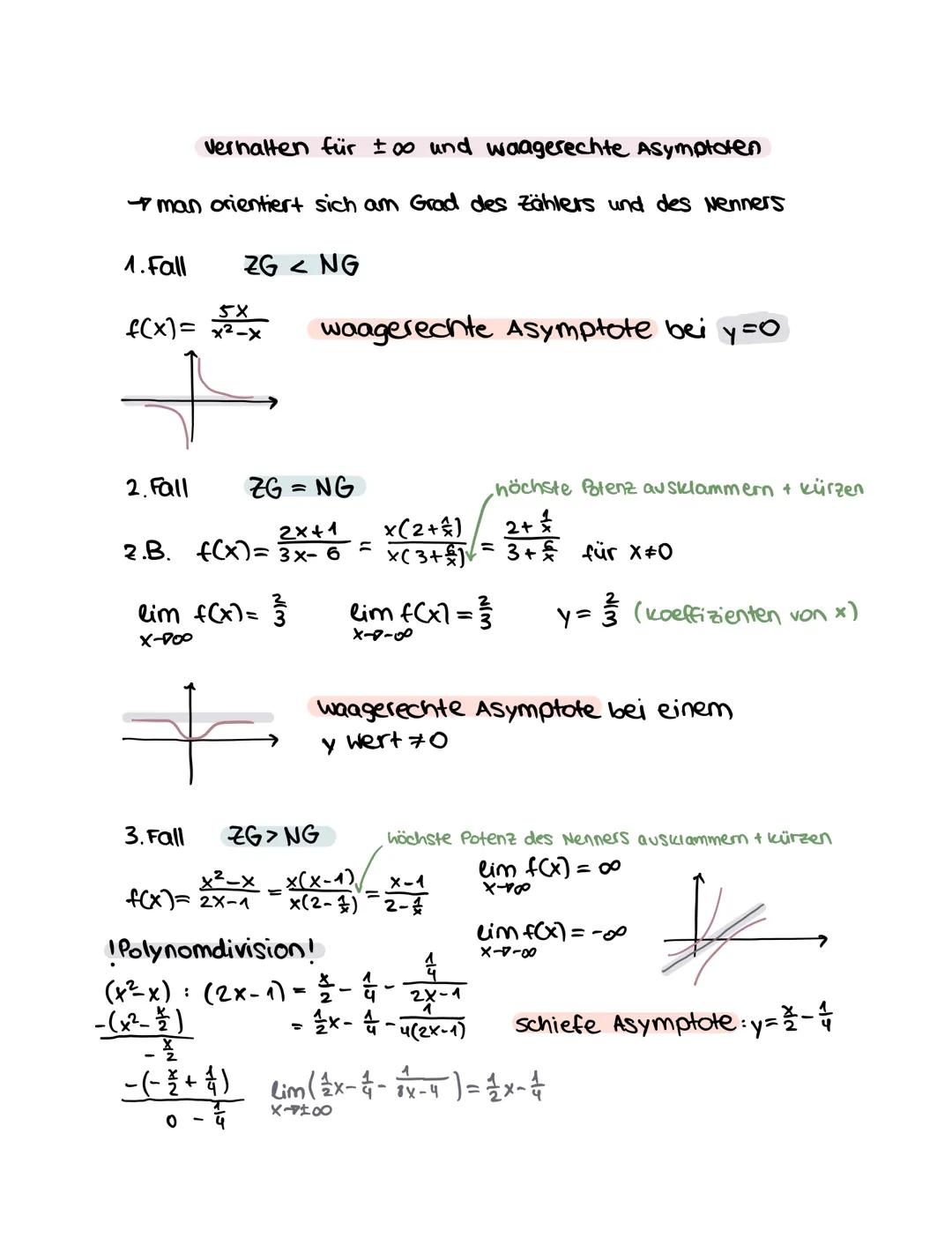 Mathe Lernzettel - Q1.2 - Analysis
Themen
-Produktregel
-Quotientenregel
·Kettenregel
- e-Funktion
-en-Funktion
-Tangentengleichung/Normale
