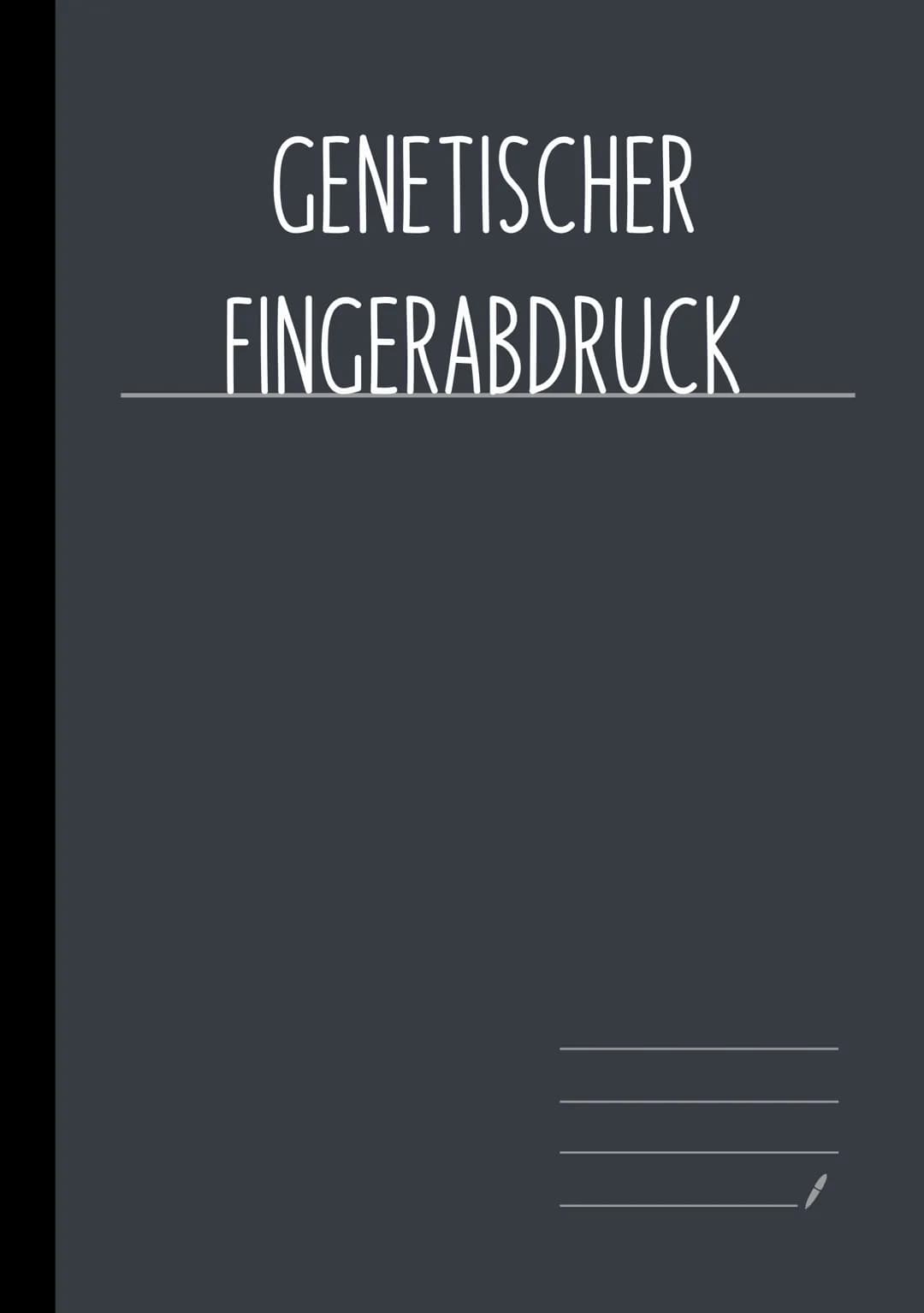 GENETISCHER
FINGERABDRUCK INHALTSVERZEICHNIS
•Codesonne
. Stammbäume
begründen
• PCR
GUC
GU
• Gelelektrophorese
• Virusvermehrung
A
C
G
Stic