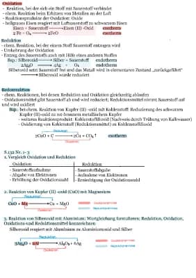 Know Oxidation und Reduktion  thumbnail