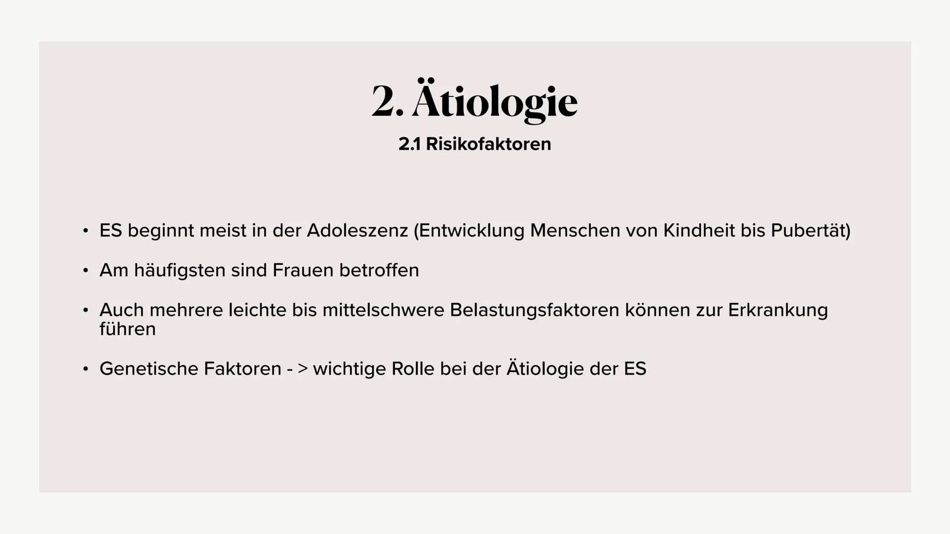 Eine Präsentation über
Essstörungen
ICD-10-Code: F50 1. Essstörung Begriffserklärung
2. Ätiologie
3. Symptome
4.
Interventionsmöglichkeiten
