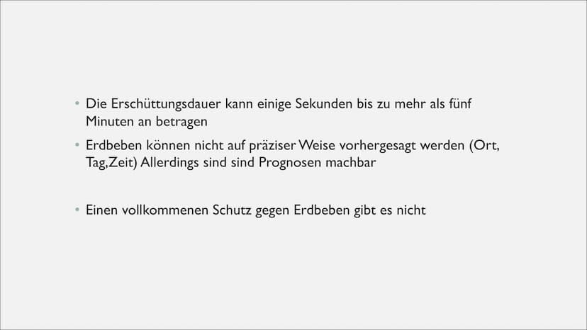 ERDBEBEN
Zerstörung in wenigen Sekunden
Erza C., Zehra D., Betsy K. und Julia R.
02.09.2022 Erdbeben EK-GKI SKS ●
Die Erschüttungsdauer kann