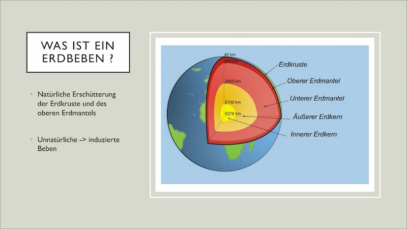 ERDBEBEN
Zerstörung in wenigen Sekunden
Erza C., Zehra D., Betsy K. und Julia R.
02.09.2022 Erdbeben EK-GKI SKS ●
Die Erschüttungsdauer kann