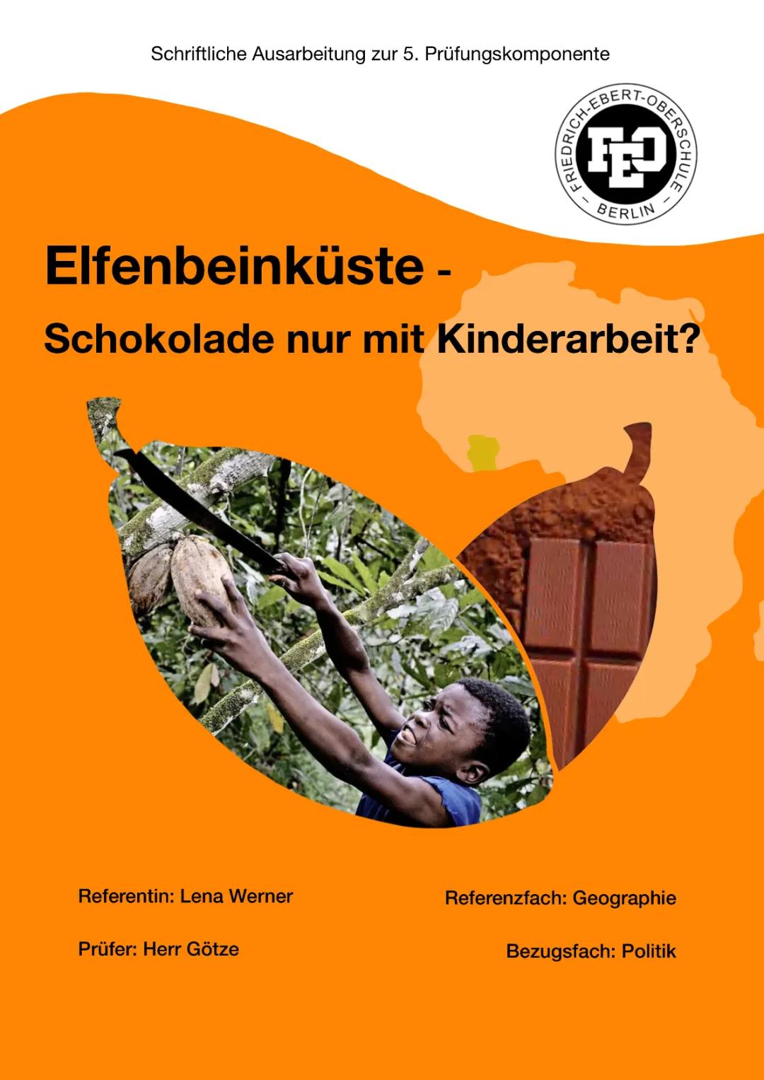 Was Du über Kinderarbeit in der Schokolade wissen musst – Unterrichtsmaterial und Statistiken