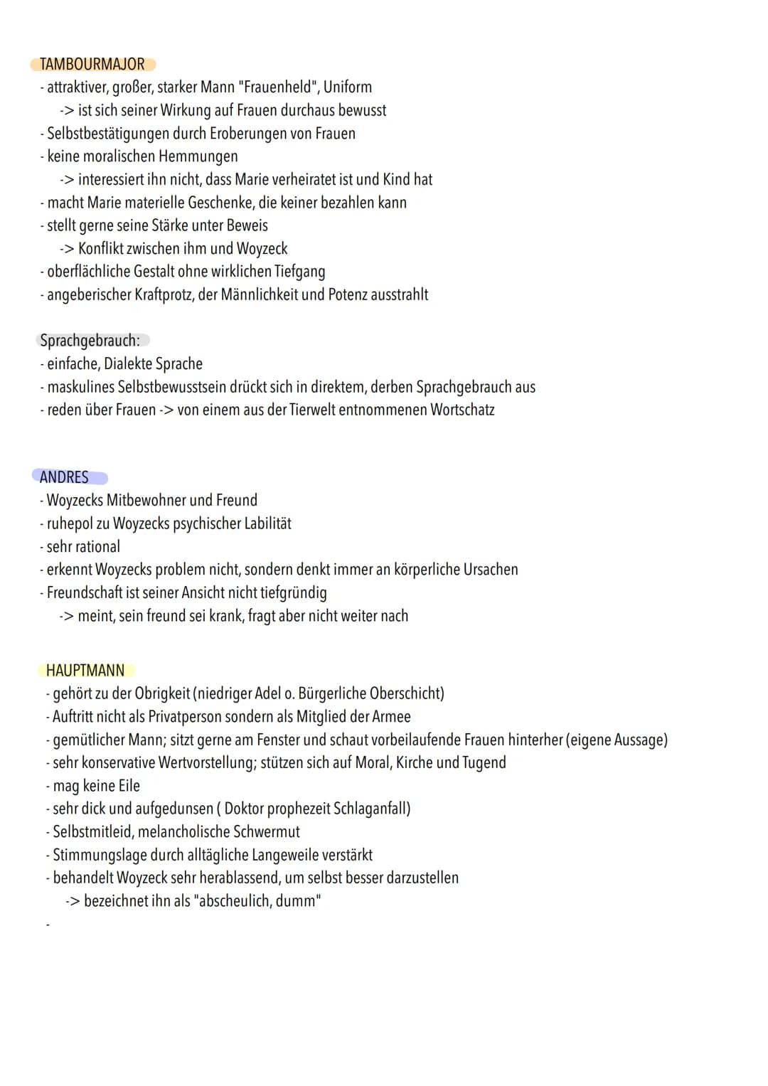 Woyzeck
von Georg Büchner
INHALT
- Spielt zu lebt Zeiten Georg Büchners
- Einfacher Soldat Woyzeck fristet ärmliches Dasein
- Um Lebens Unte