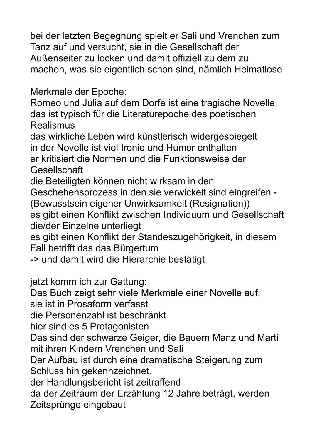 Romeo und Julia auf dem Dorfe
Romeo und Julia auf dem Dorfe
Ich erzähl euch heute was über die Novelle Romeo und
Julia auf dem Dorfe von Got