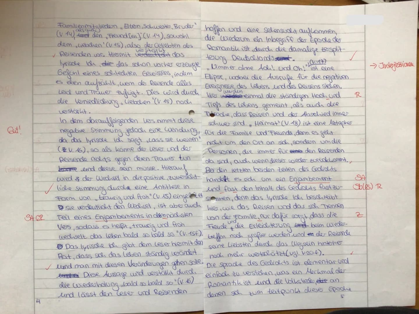 GK d Q1
Ellipse
da a
zaruch best
1. Klausur
„Unterwegs sein" - Lyrik von der Romantik bis zur Gegenwart
Aufgabenstellung:
1. Analysieren Sie