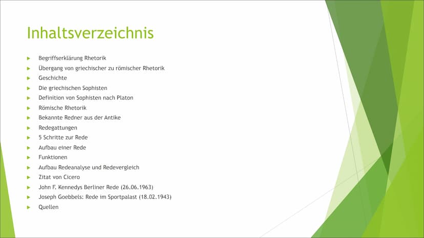 Sprache und Öffentlichkeit
Inklusive: Antike Rhetorik und Redeanalyse Inhaltsverzeichnis
Begriffserklärung Rhetorik
Übergang von griechische