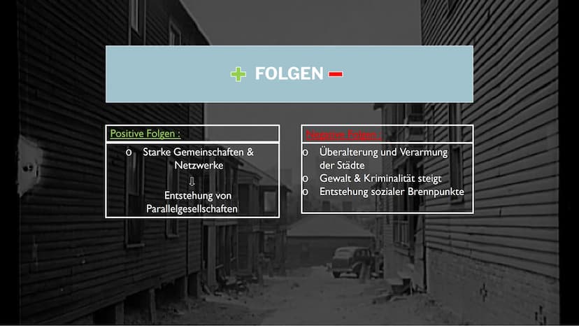 PEOPLES MET
DIE SEGREGATION IN
NORDAMERIKANISCHEN STÄDTEN GLIEDERUNG
■
■
Definition "Segregation"
Arten der Abgrenzungen
Wie kam/kommt es da