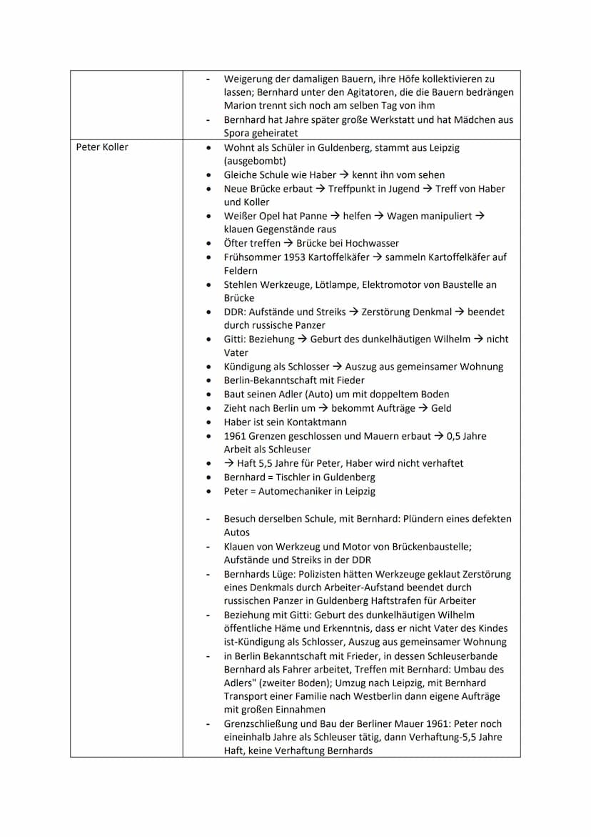 Werke des Deutsch-LK's: Themen und Bezüge im Überblick
Christoph Hein: Landnahme
Gattung: Epik
Literaturepoche: Literatur der Moderne / Post