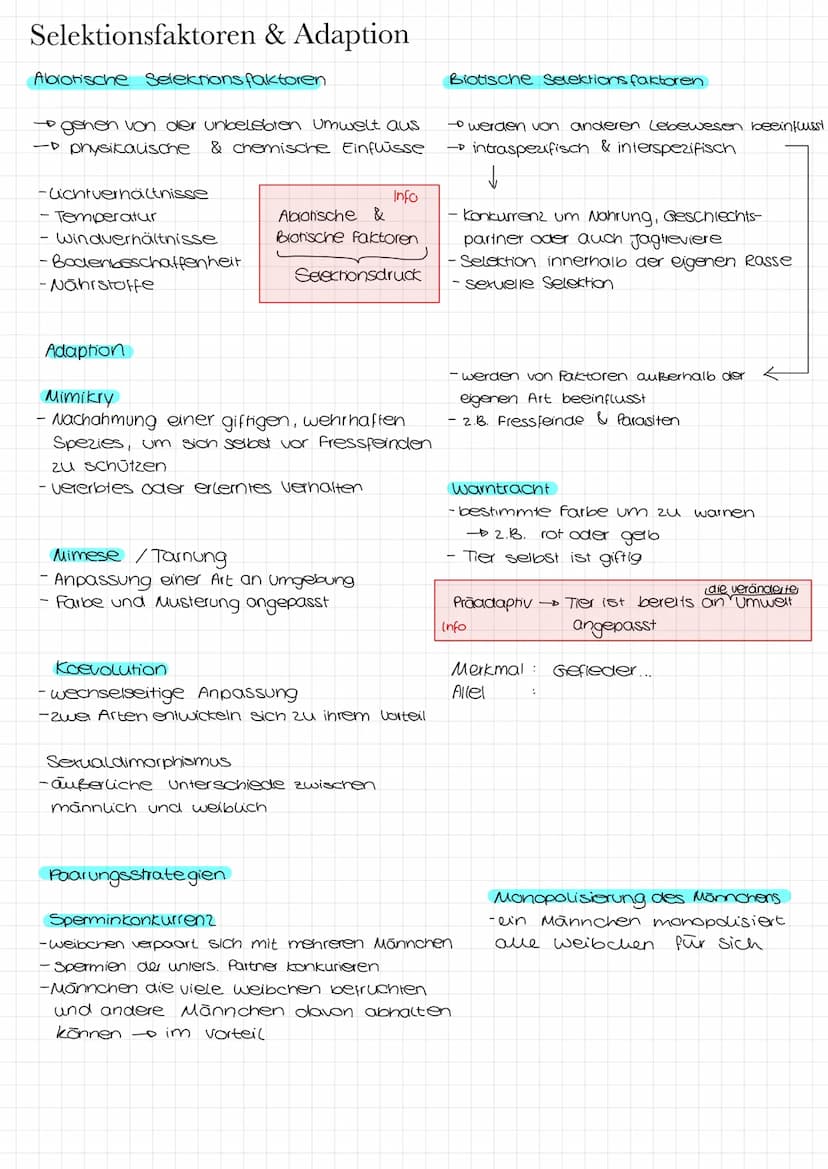 BIOLOGIEKLAUSUR NR 1
Selektionsformen
Stabilisierende Selektion
- durchschnittliche Merkmale einer Population werden
aufrechterhalten
-> dur