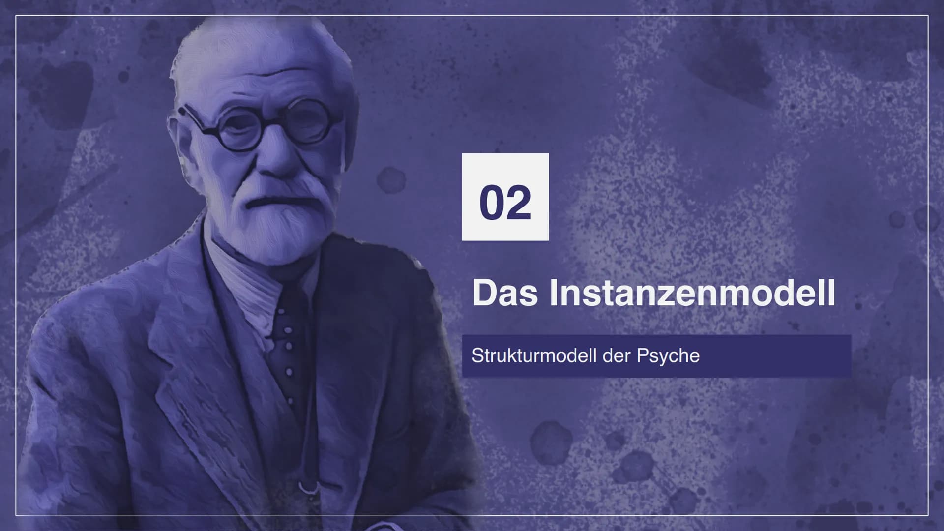 Sigmund Freud &
das Instanzenmodell
Raissa & Tessa Inhalt
01
Sigmund Freud
Kurzbiografie
04
Das Ich
Die bewusste Instanz
02
Das Instanzenmod