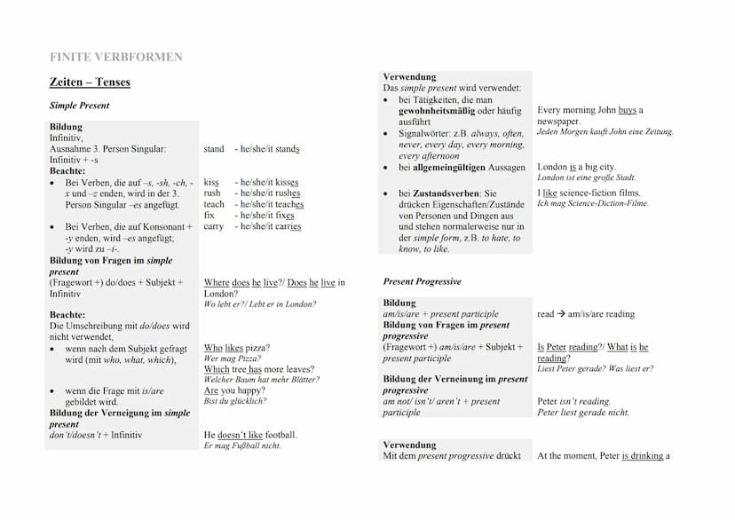 BESONDERHEITEN EINIGER WORTARTEN
Adjektive und Adverbien
Bildung und Verwendung von Adverbien - Formation and Use of Adverbs
Bildung
Adjekti