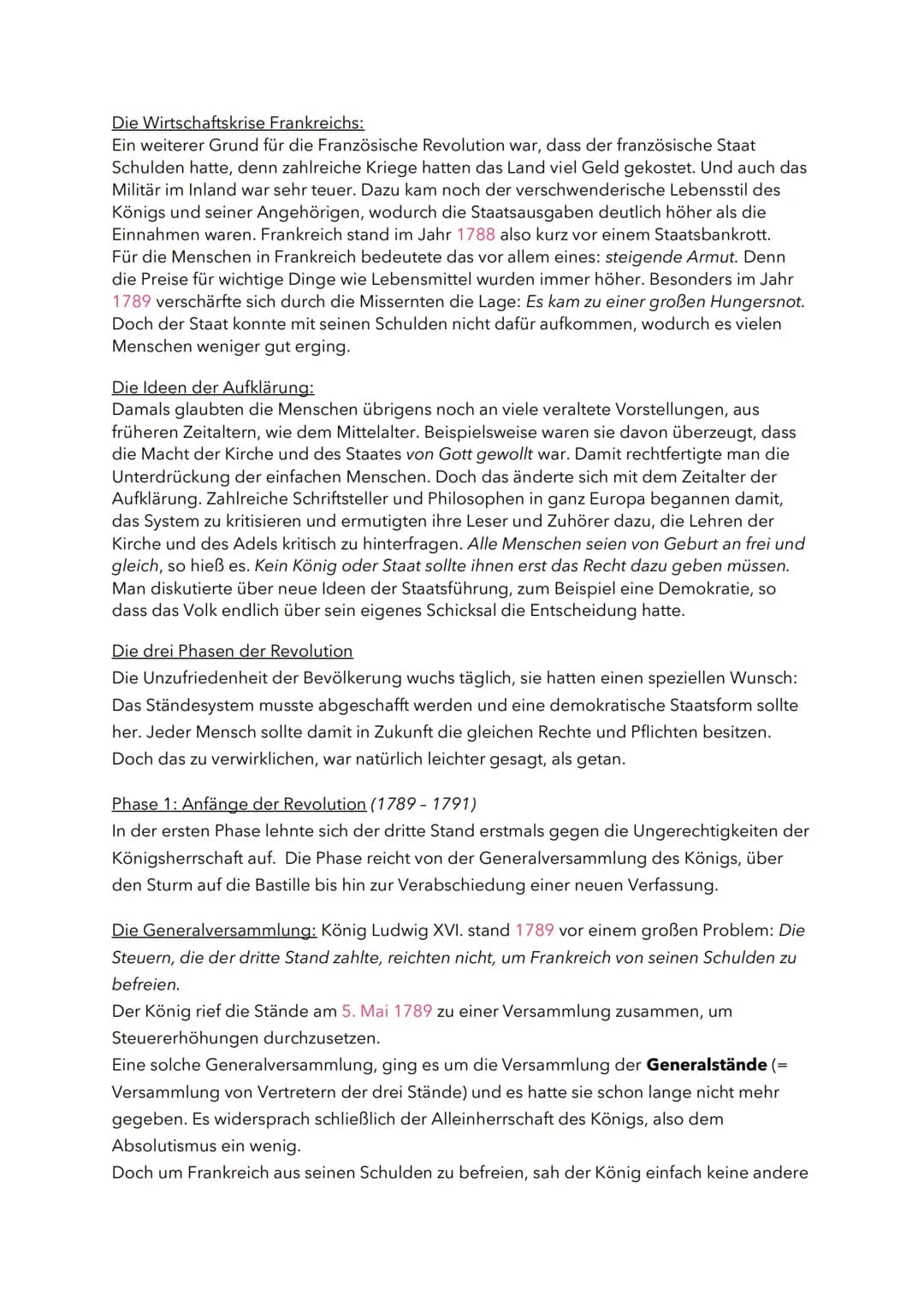 Geschichte
Sonntag, 04.September 2022
Grundzüge der
Französischen Revolution
Freiheit (= Liberté), Gleichheit (= Égalité) und Brüderlichkeit