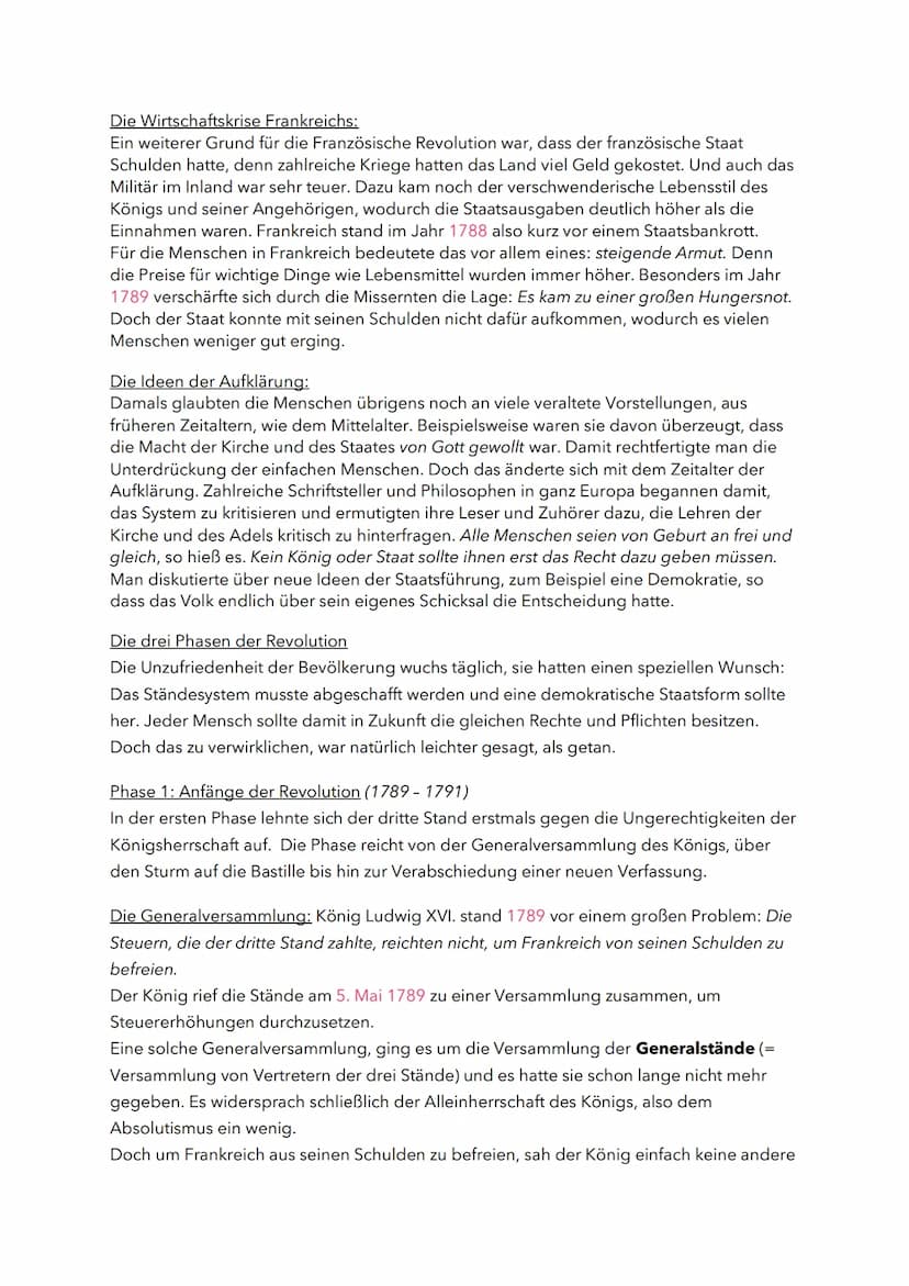 Geschichte
Sonntag, 04.September 2022
Grundzüge der
Französischen Revolution
Freiheit (= Liberté), Gleichheit (= Égalité) und Brüderlichkeit