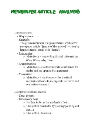 Know Newspaper Article Analysis  thumbnail