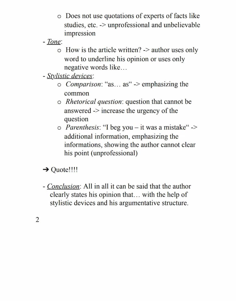 NEWSPAPER ARTICLE ANALYSIS
1. INTRODUCTION
- W-questions
- Example:
The given informative/ argumentative/ evaluative
newspaper article "[nam