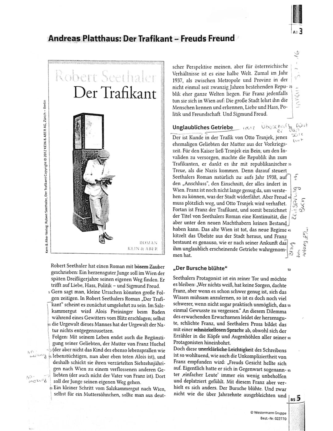 Klausur
Die
Rezension
Freuds Freund", verfasst von
Platthaus, im
Andreas
indem er.
ähnlicn
Joncherweise
02.11 2012 veröffentlicht, handelt
R