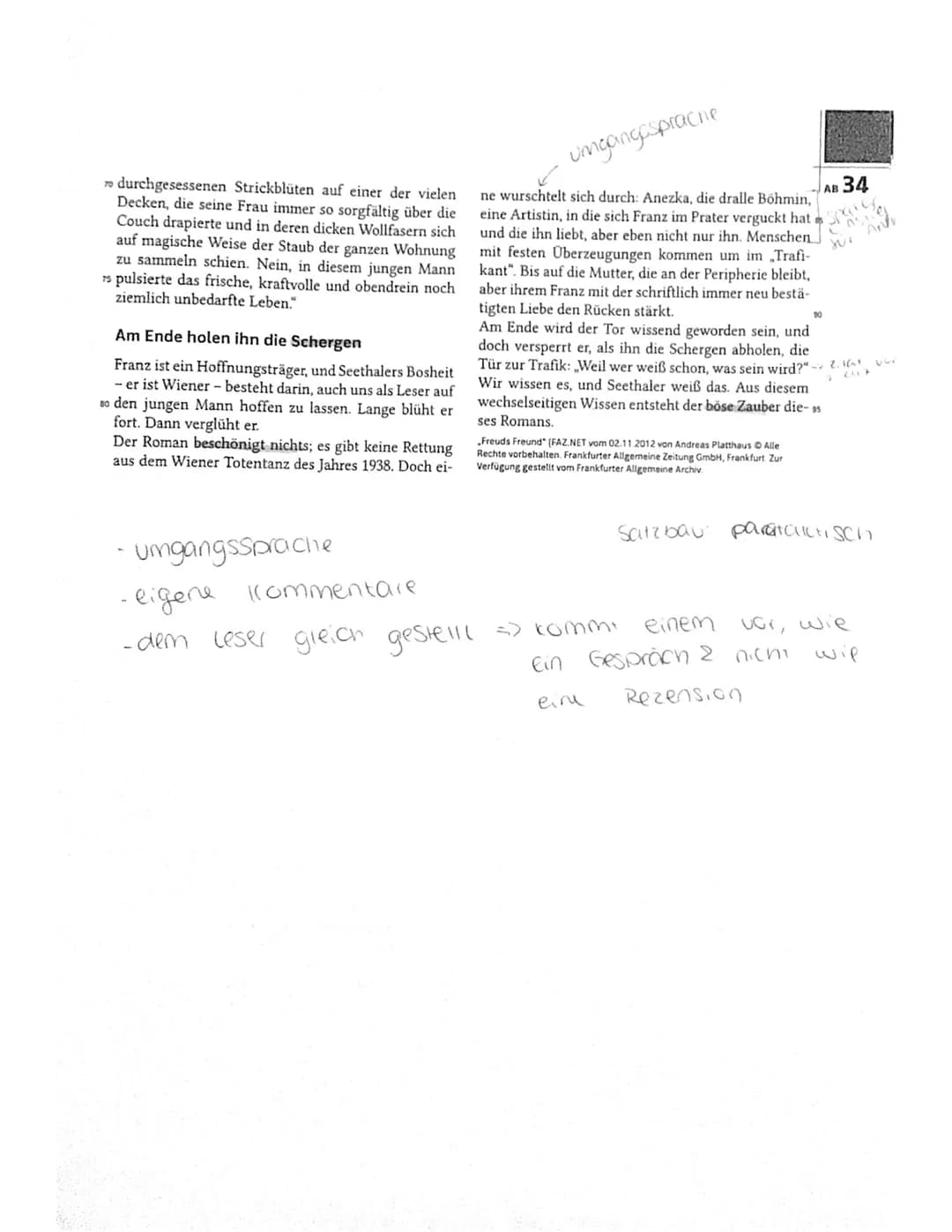 Klausur
Die
Rezension
Freuds Freund", verfasst von
Platthaus, im
Andreas
indem er.
ähnlicn
Joncherweise
02.11 2012 veröffentlicht, handelt
R