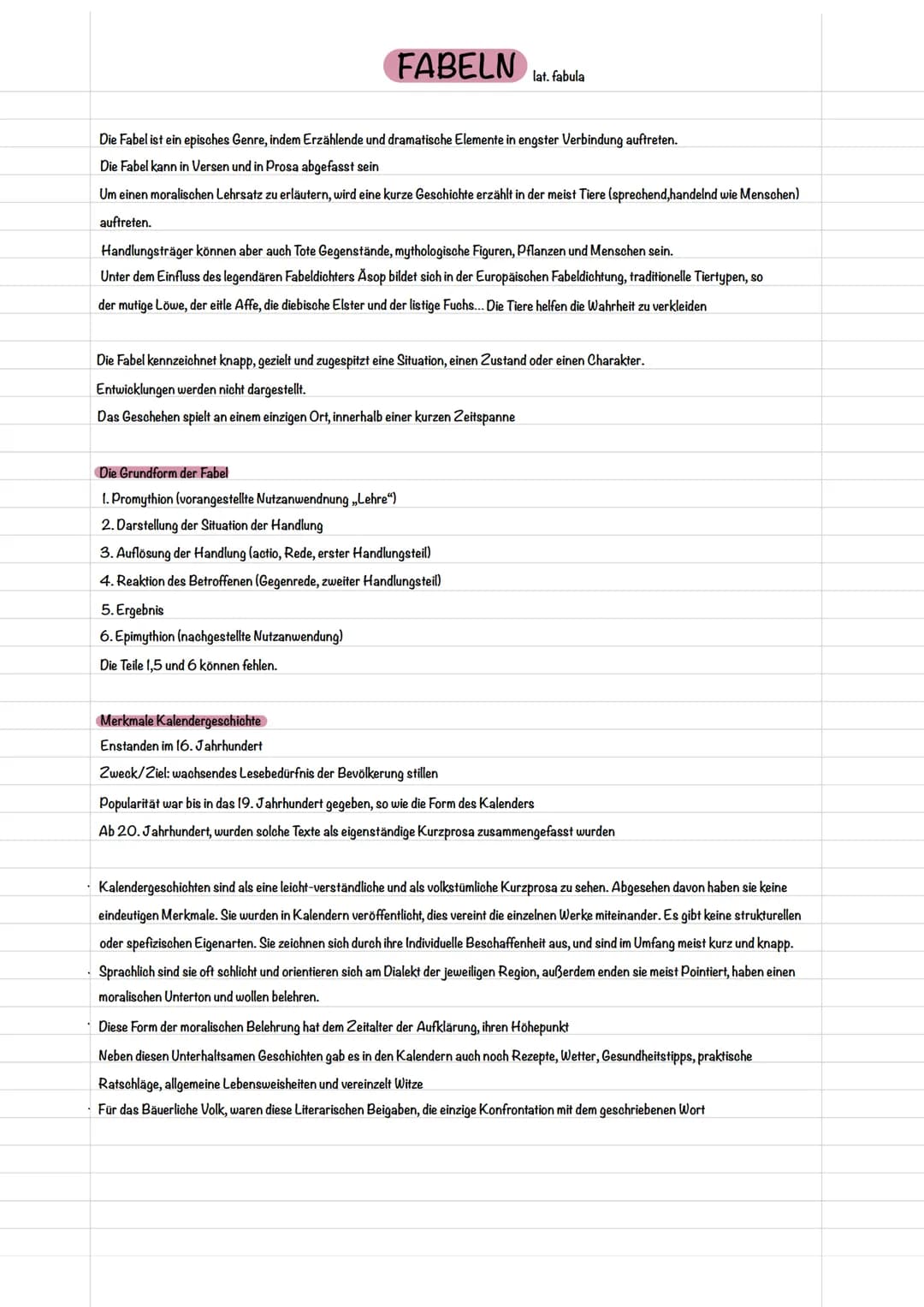 unmittelbarer Einstieg
offener Schluss
-keine Zeitsprünge, erzählte Zeit ist chronologisch und linear -> es gibt selten Zeitsprünge
wenige F