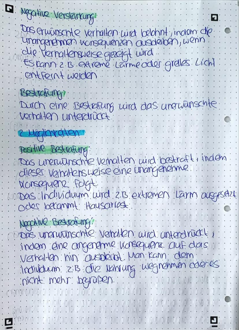 Beim operanten Konditionieren spielt nur das
beobachtete Verhalten eine Rolle.
Bei dieser Art des lomens geht es darum,
dass die konsequenze