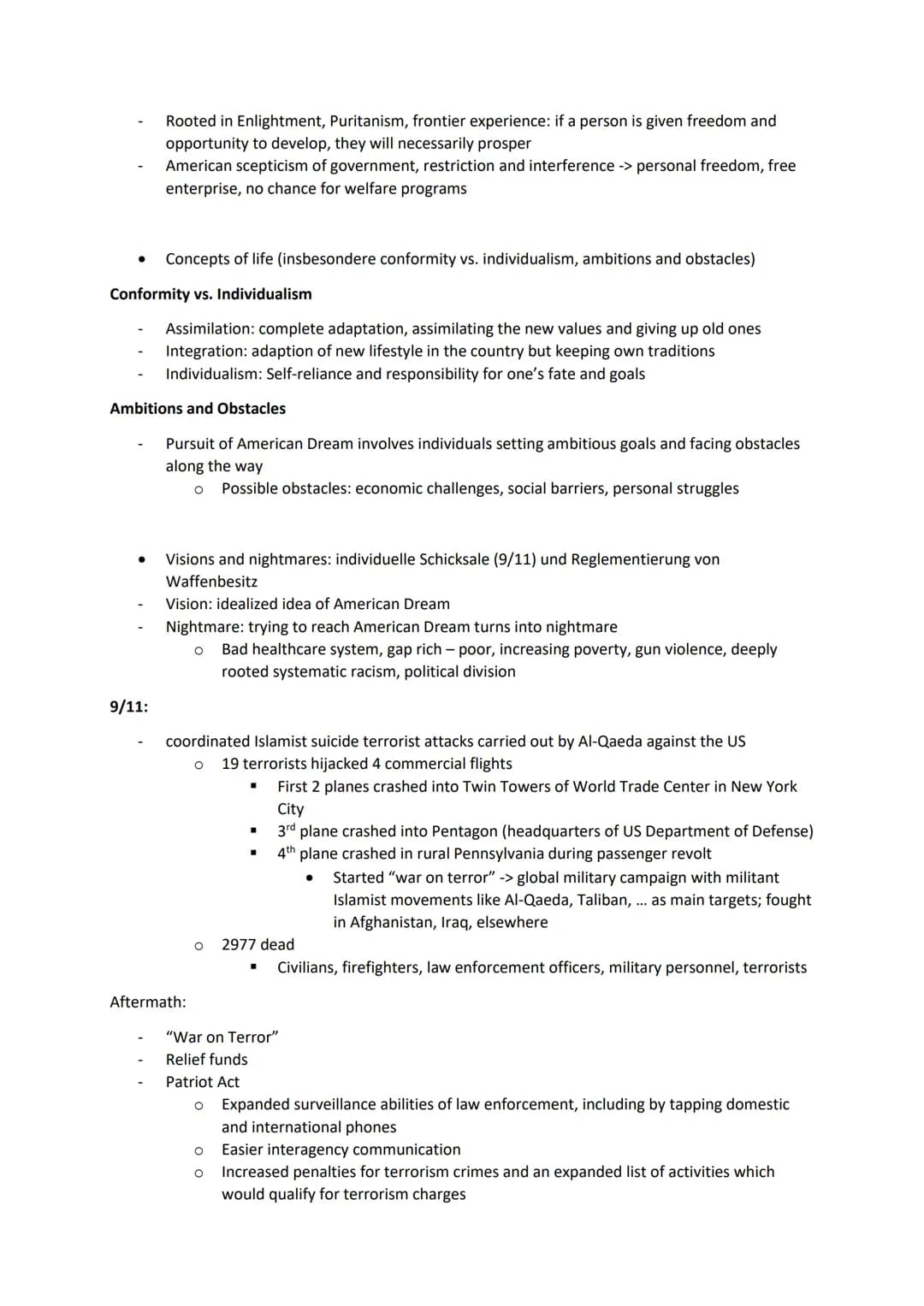 Englisch
Q1
To Kill a Mockingbird
Q1.1: The USA - the formation of a nation
• Development and principles of American democracy and the Const