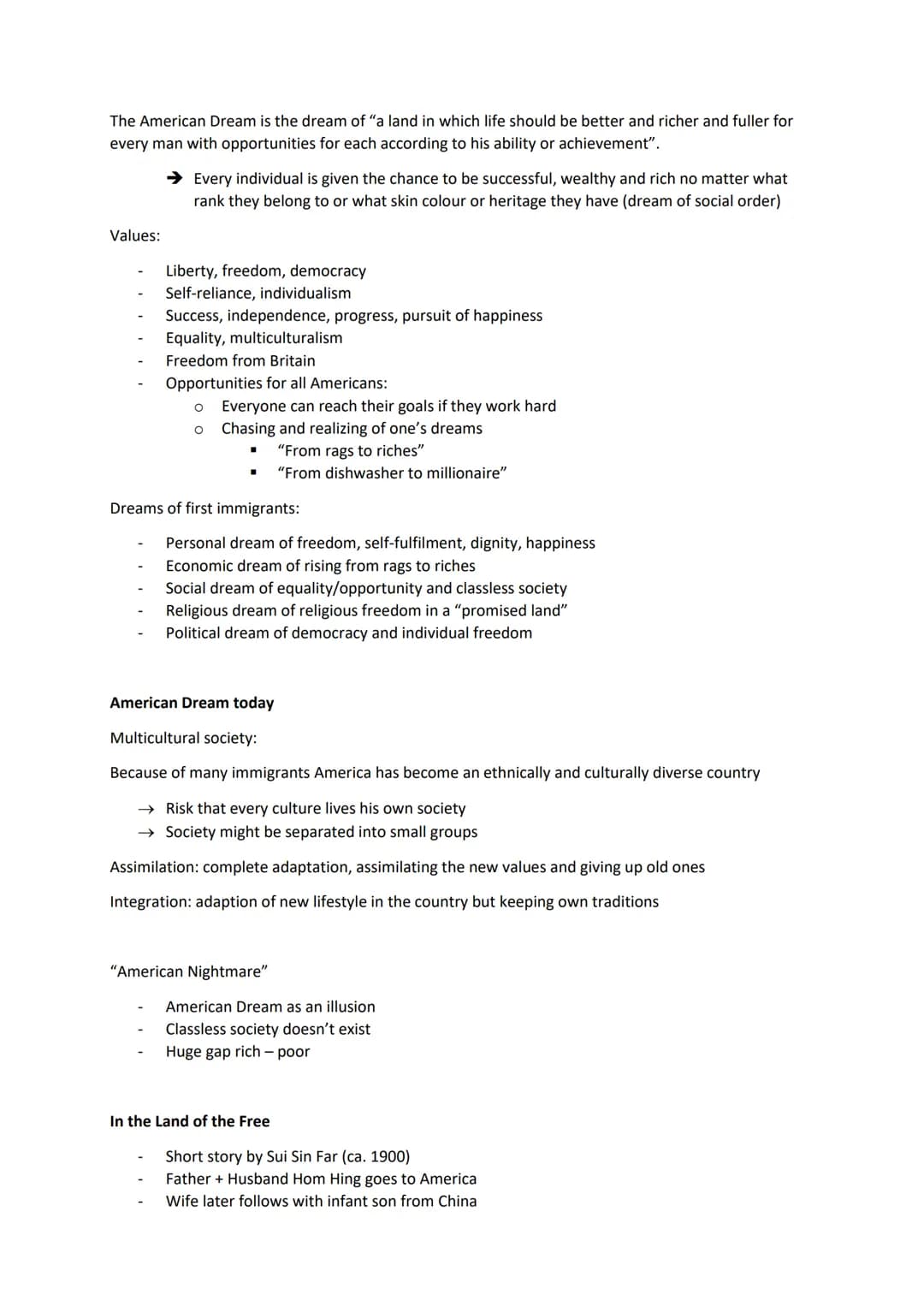 Englisch
Q1
To Kill a Mockingbird
Q1.1: The USA - the formation of a nation
• Development and principles of American democracy and the Const