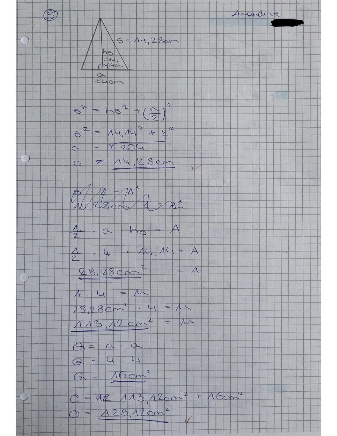 0
Á
Mathematikarbeit Nr. 2 Klasse 10cG
A Aufgabe 1: Wie hoch ist eine Tanne, wenn ihr Schatten 27 m lang ist und
die Sonnenstrahlen unter ei