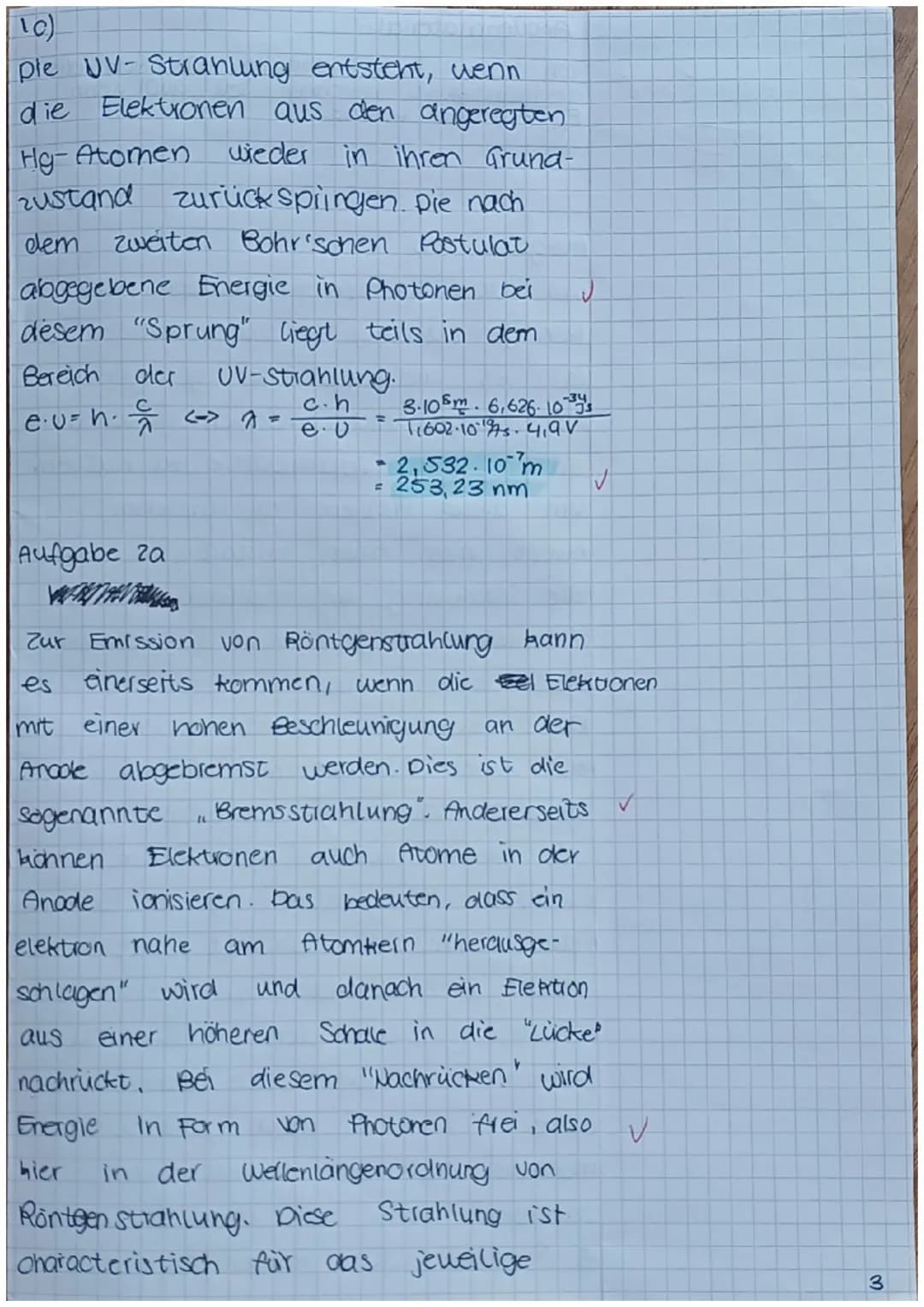 Zweite Physik-Klausur GK Q2
Name:......
Aufgabe 1: Franck-Hertz-Versuch (21 Punkte)
Mit Hilfe des Franck-Hertz-Versuchs konnten wesentliche 
