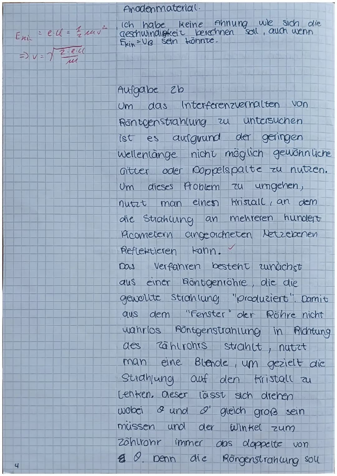 Zweite Physik-Klausur GK Q2
Name:......
Aufgabe 1: Franck-Hertz-Versuch (21 Punkte)
Mit Hilfe des Franck-Hertz-Versuchs konnten wesentliche 